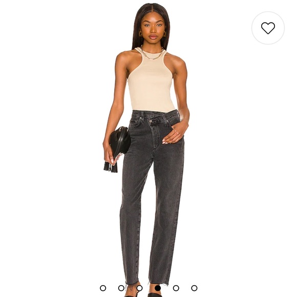 Agolde Denim - NWT AGOLDE Criss Cross Straight in Shambles. Size 27 Sold Out on Revolve!